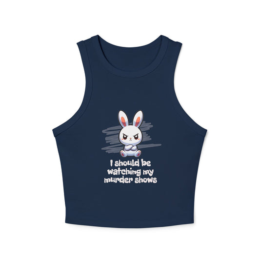 True Crime Bunny Tank Top