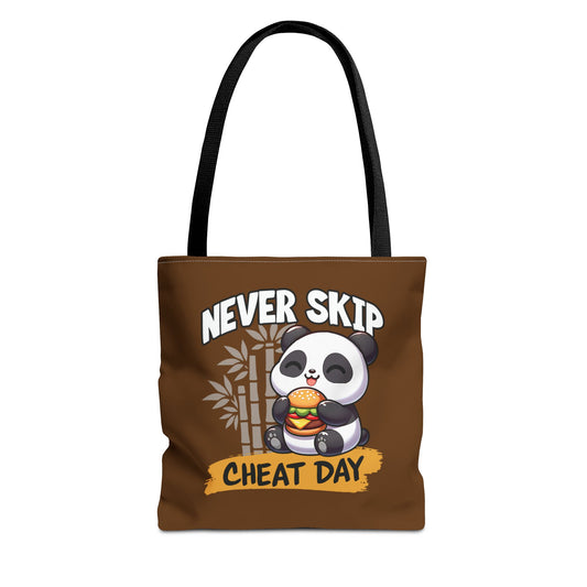 Cheat Day Panda Tote Bag