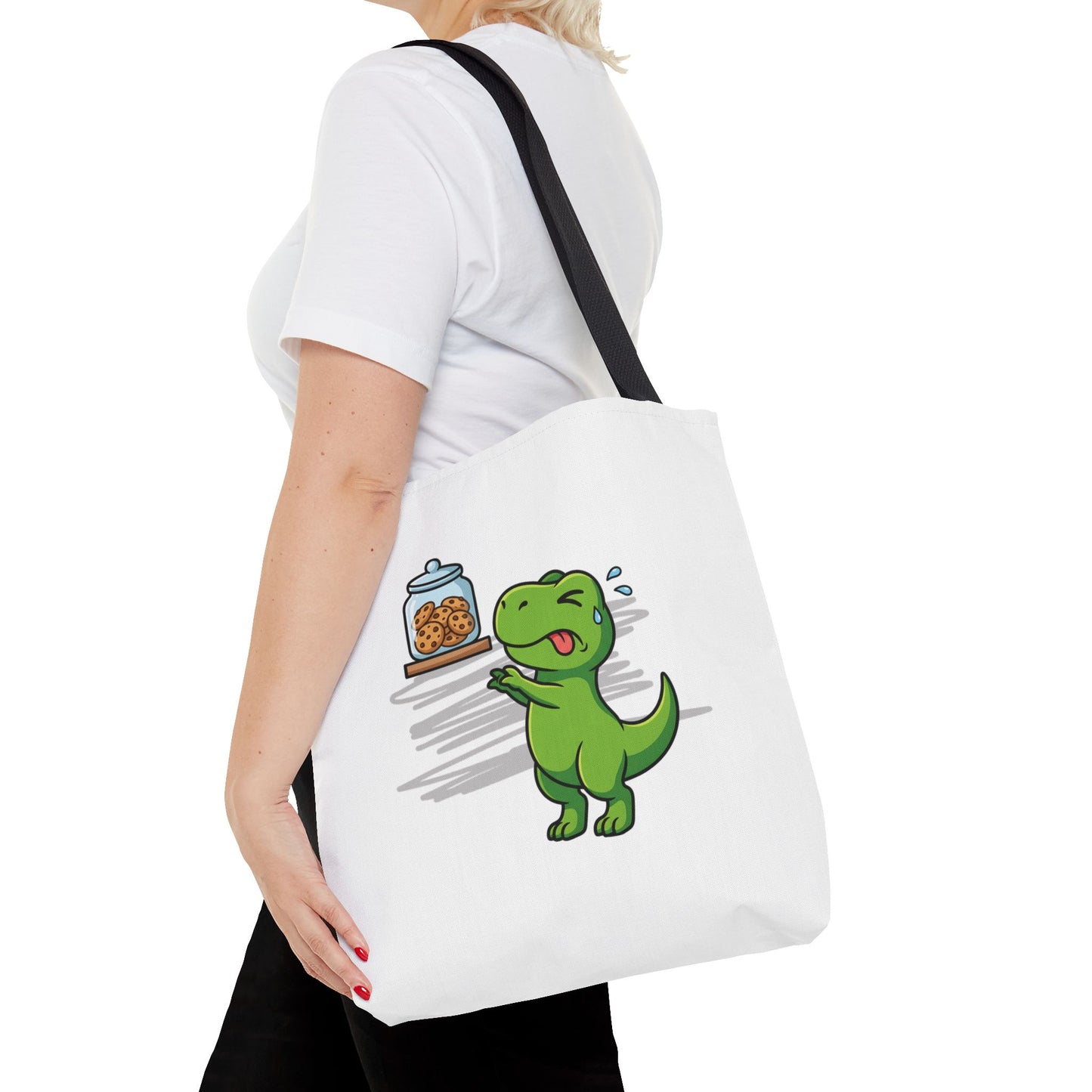 Prehistoric Struggle Tote Bag