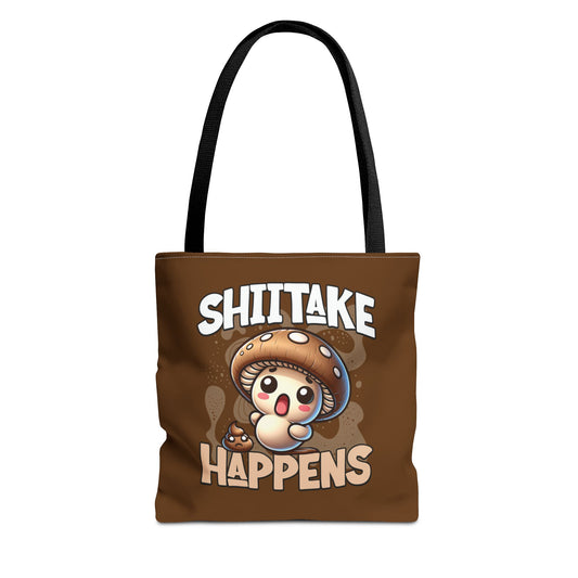 Shiitake Happens Tote Bag