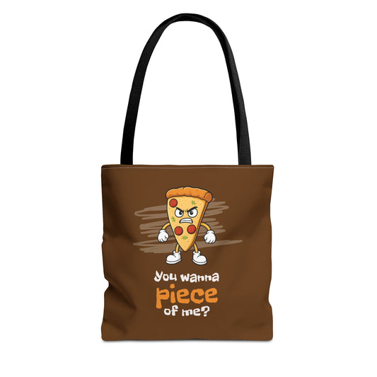 Tough Pizza Slice Tote Bag