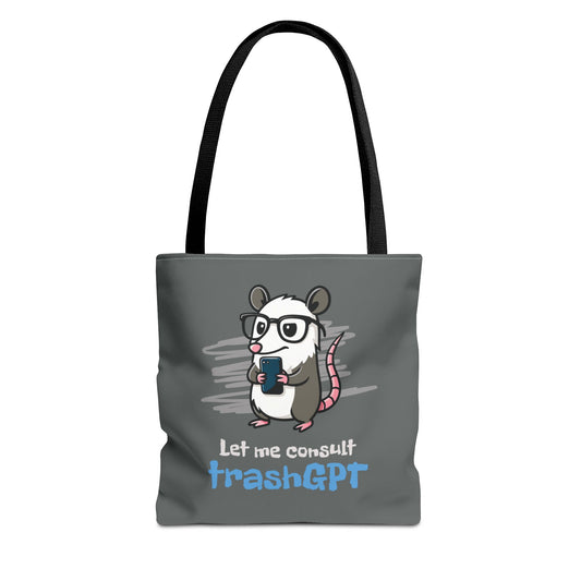 TrashGPT Opossum Tote Bag