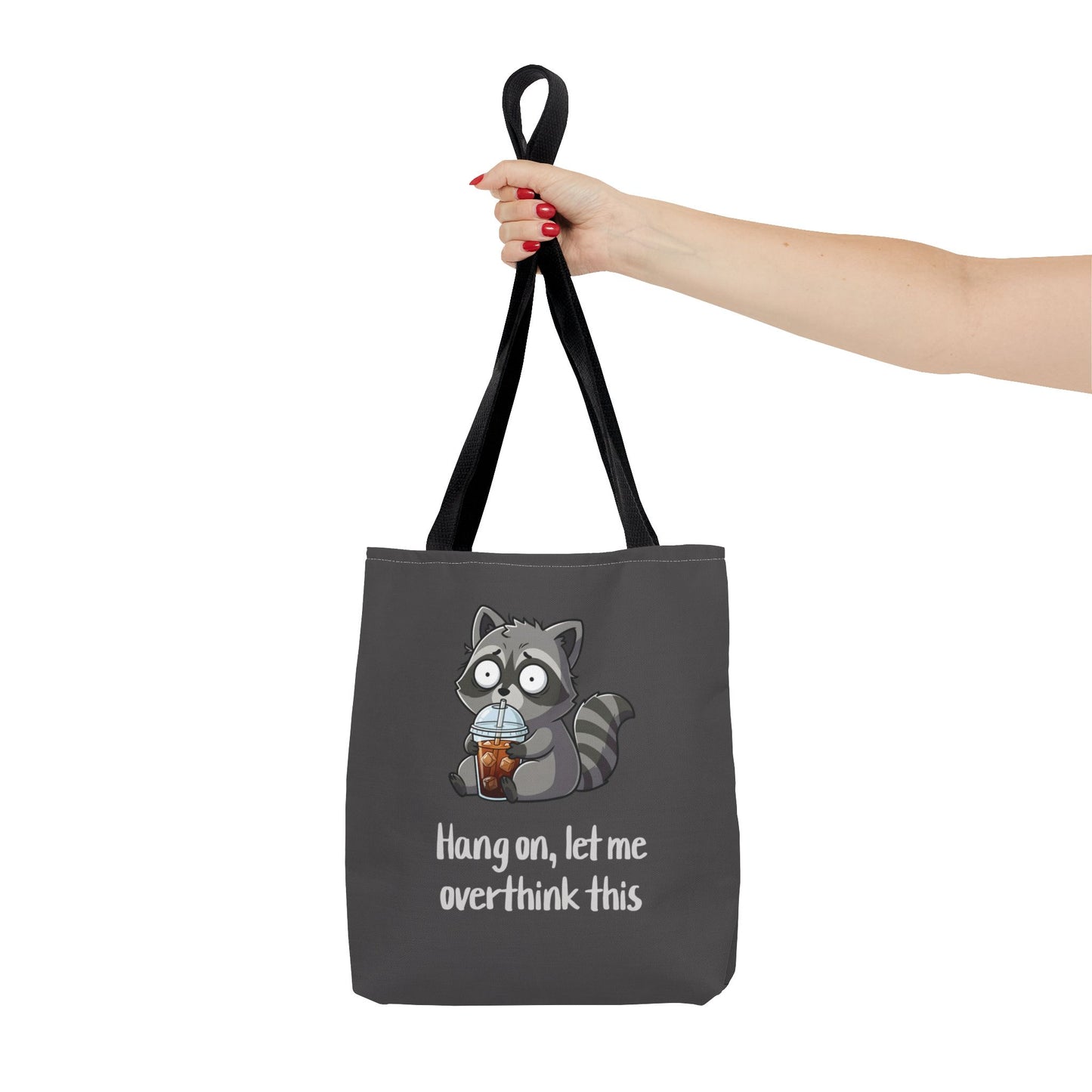 Anxious Raccoon Tote Bag